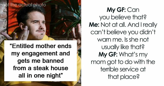 Man In Disbelief As Fiancée Sides With Mom After A Fiasco Of A Dinner At A Restaurant