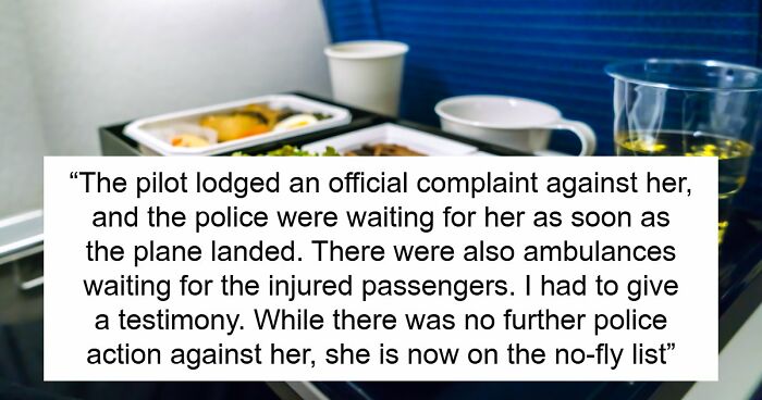 Karen Creates Havoc During A Flight, Only To Find The Police Waiting On Her After Landing