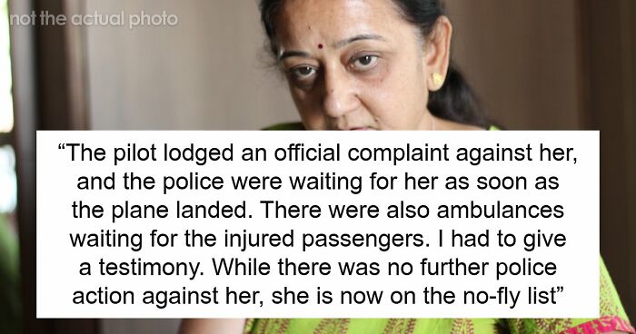 Karen Creates Havoc During A Flight, Only To Find The Police Waiting On Her After Landing