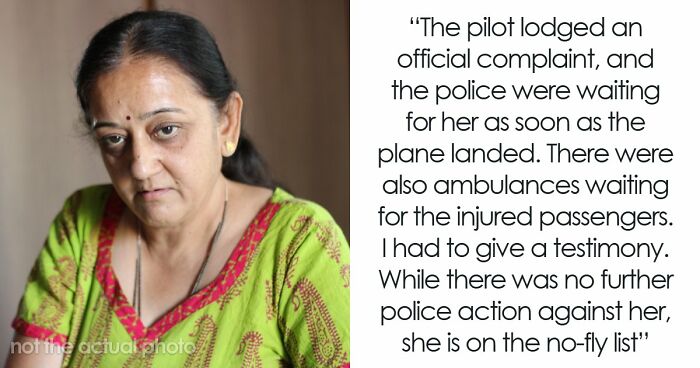 Karen Creates Havoc During A Flight, Only To Find The Police Waiting On Her After Landing