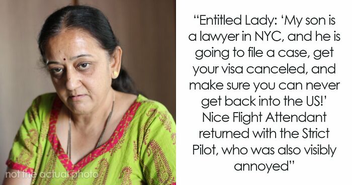 Karen Creates Havoc During A Flight, Only To Find The Police Waiting On Her After Landing