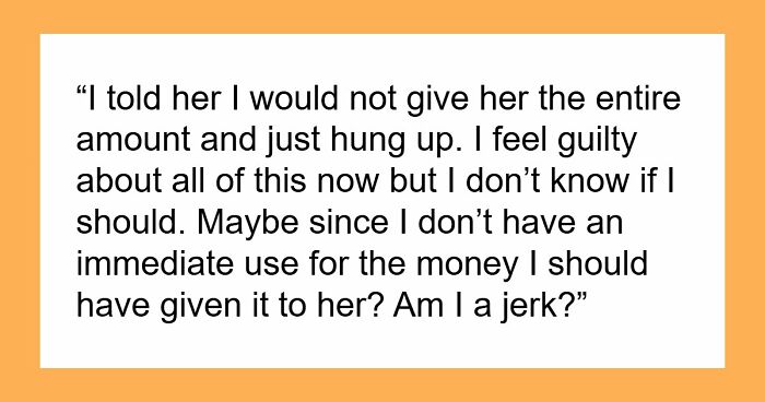 Sis Thinks IVF Struggles Entitle Her To Entire Inheritance, Explodes After Being Offered 50% Instead