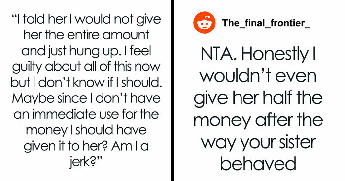 Sis Thinks IVF Struggles Entitle Her To Entire Inheritance, Explodes After Being Offered 50% Instead