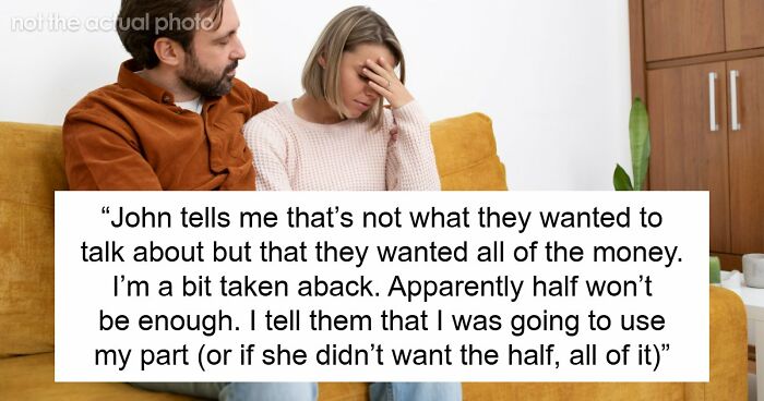 Sis Thinks IVF Struggles Entitle Her To Entire Inheritance, Explodes After Being Offered 50% Instead