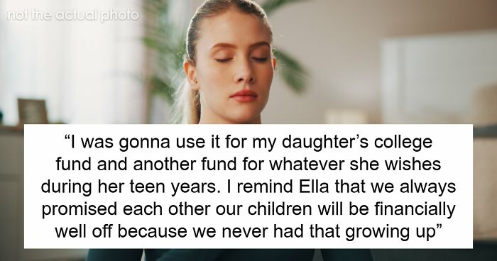 Sis Thinks IVF Struggles Entitle Her To Entire Inheritance, Explodes After Being Offered 50% Instead