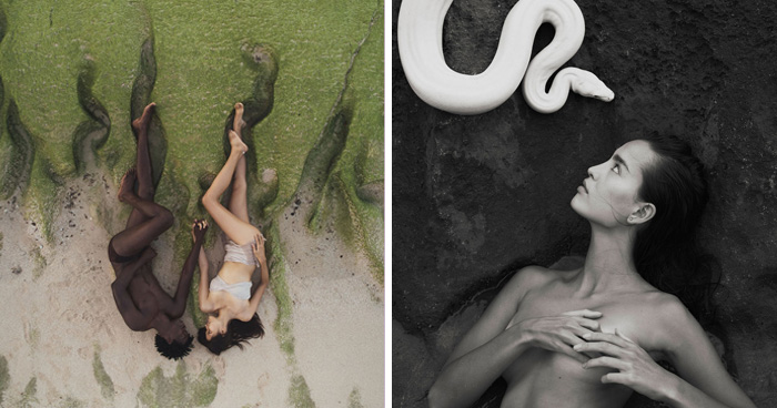 30 Breathtaking Images By This Artist That Show How The Human Body Dissolves Into Nature