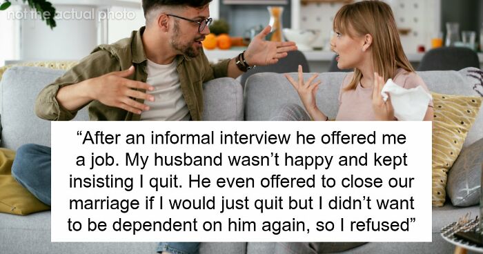 Husband Sways Wife Into An Open Marriage, Hates Seeing Her Be Independent, Spreads Cheating Rumors