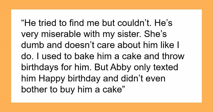 Husband Leaves Wife For Her Barely Legal Sister, She’s Appalled After He Emails Her 6 Years Later