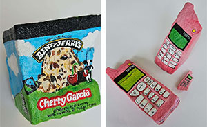 40 Colorful Stone Creations By This Artist That Turn Rocks Into Iconic Foods And Famous Products