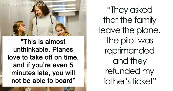 Family Shows Up 30 Minutes Late To Flight, Then Demands Man Gives Up His Seat