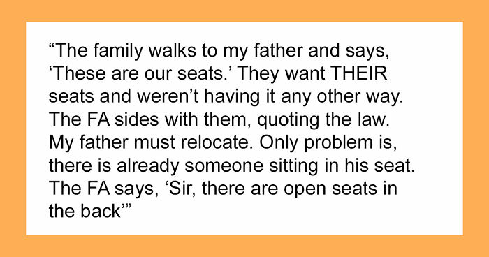 Family Shows Up 30 Minutes Late To Flight, Then Demands Man Gives Up His Seat
