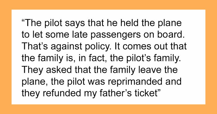 Family Shows Up 30 Minutes Late To Flight, Then Demands Man Gives Up His Seat