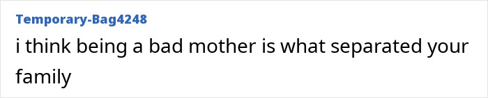 A comment from Temporary-Bag4248: 