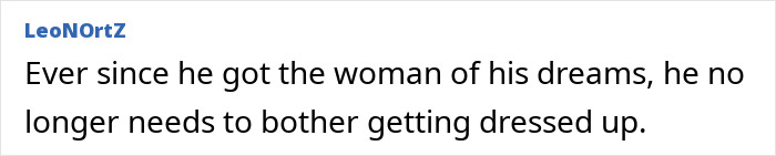Comment on Henry Cavill no longer dressing up after finding love in men expiration date context