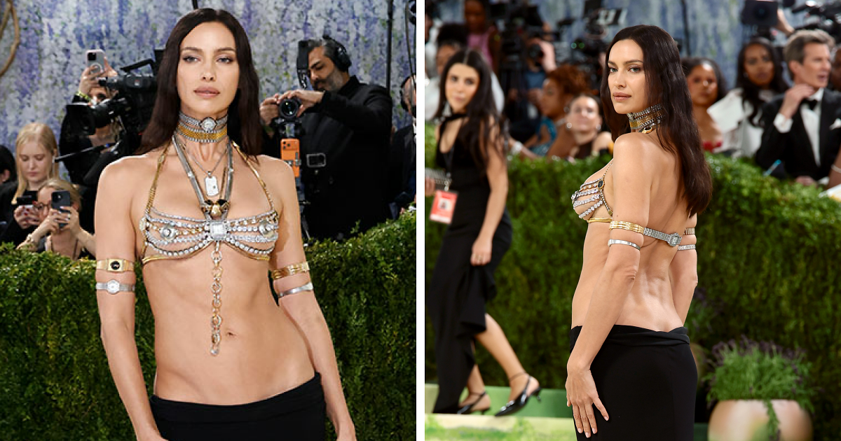 Irina Shayk Accused Of Having A “Male Body” After Sparking Frenzy With Revealing Met Gala Outfit