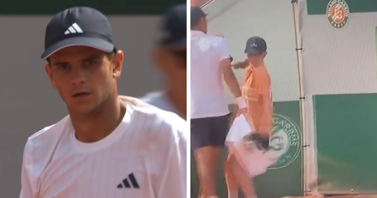 19-Year-Old French Open Star Fuels Furious Scrutiny After Pushing Ball Girl Out Of His Way On Court | Bored Panda