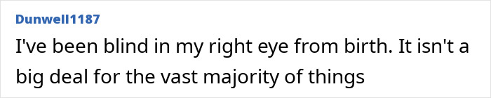 Personal experience with blindness mentioned in Anne Hathaway health context
