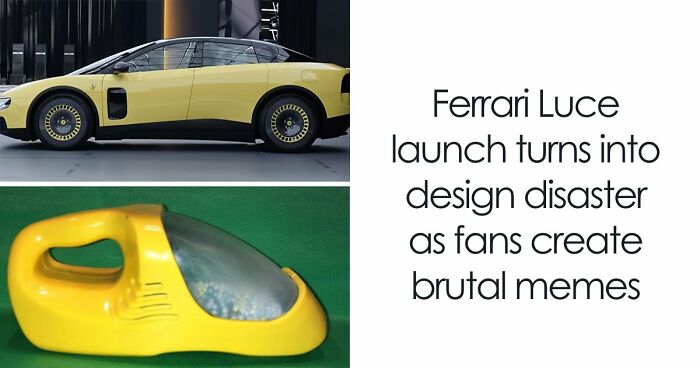 “Bubble Gum Ferrari”: Social Media Mocks Ferrari’s Bold Electric Vehicle Design
