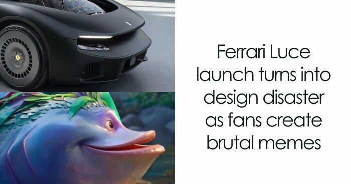 “Bubble Gum Ferrari”: Social Media Mocks Ferrari’s Bold Electric Vehicle Design