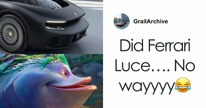 “Bubble Gum Ferrari”: Social Media Mocks Ferrari’s Bold Electric Vehicle Design