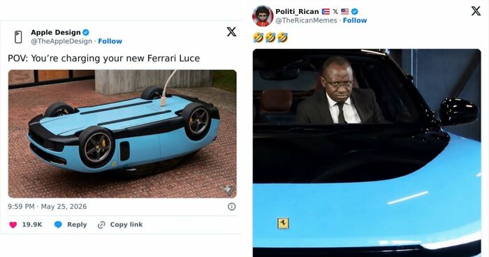 “Bubble Gum Ferrari”: Social Media Mocks Ferrari’s Bold Electric Vehicle Design