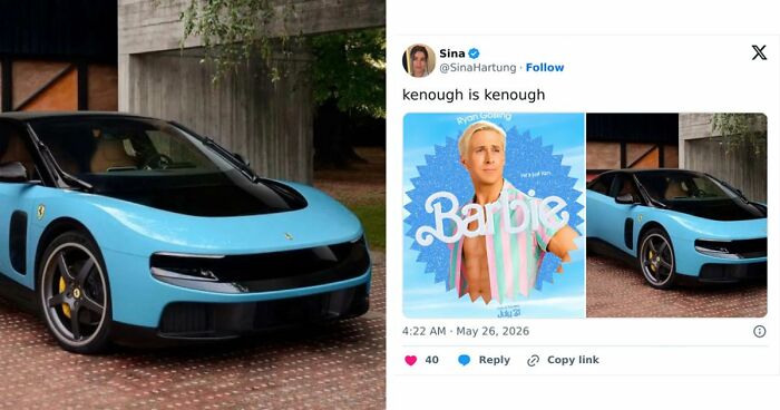 “Bubble Gum Ferrari”: Social Media Mocks Ferrari’s Bold Electric Vehicle Design