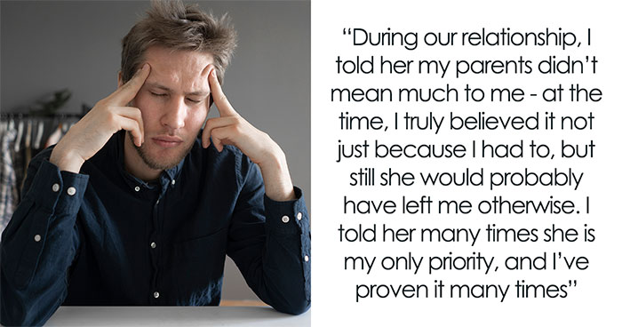 Sly Fiancée Expects Guy To Cut Off His Parents As They’re Manipulative, He Doesn’t Know What To Do