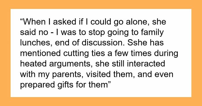 Sly Fiancée Expects Guy To Cut Off His Parents As They’re Manipulative, He Doesn’t Know What To Do