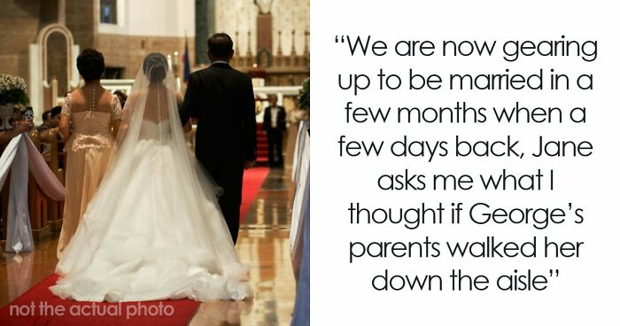 Guy Is Confused After Fiancée Wants Late Husband’s Parents To Walk Her Down The Aisle: “I Feel Weird About It”