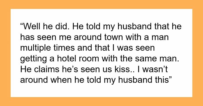 Cruel FIL Thinks DIL’s A Gold Digger, She’s Horrified As He Lies To Son That She’s Having An Affair