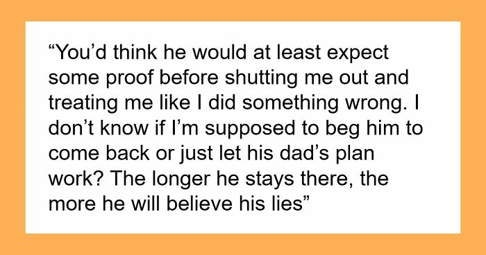 Cruel FIL Thinks DIL’s A Gold Digger, She’s Horrified As He Lies To Son That She’s Having An Affair