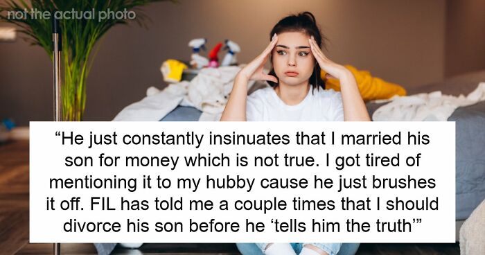 Cruel FIL Thinks DIL’s A Gold Digger, She’s Horrified As He Lies To Son That She’s Having An Affair