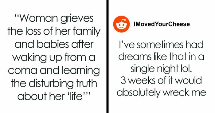 19YO Spends 3 Weeks In A Coma Raising Triplets For 7 Years, Wakes Up Heartbroken They Never Existed