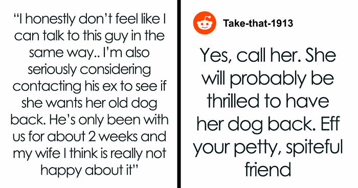 Guy Keeps Ex’s Old Dog With Him Out Of Spite, Hands Him Over To Friend After It Becomes Too Much