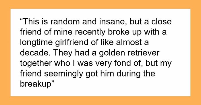 Guy Keeps Ex’s Old Dog With Him Out Of Spite, Hands Him Over To Friend After It Becomes Too Much