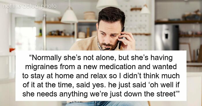 Friend Visits Couple’s Home At Night Knowing Woman Is Alone, Hubs Notices Strange Behavior On Camera