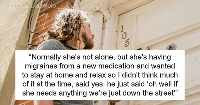 Friend Visits Couple’s Home At Night Knowing Woman Is Alone, Hubs Notices Strange Behavior On Camera