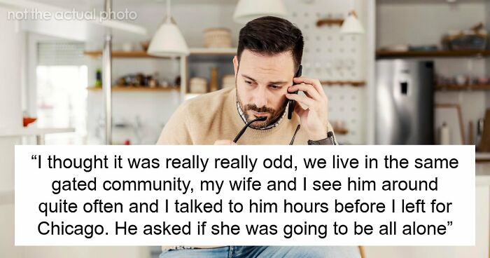 Friend Visits Couple’s Home At Night Knowing Woman Is Alone, Hubs Notices Strange Behavior On Camera