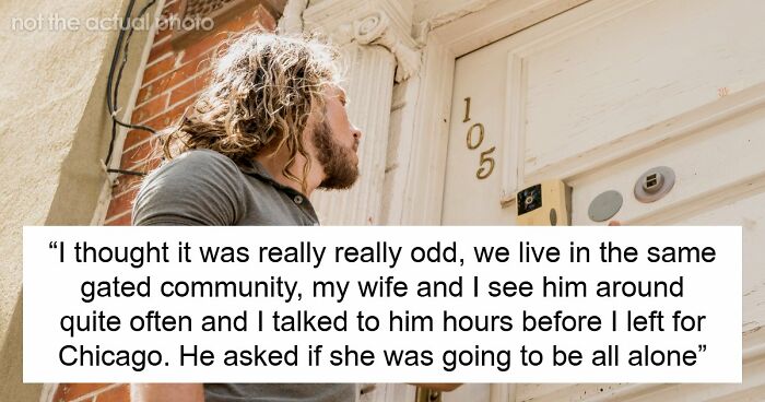 Friend Visits Couple’s Home At Night Knowing Woman Is Alone, Hubs Notices Strange Behavior On Camera