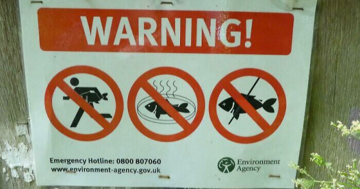 “Please Do Not Lick The Walls”: 83 Ridiculous Signs That Prove How Funny British People Are