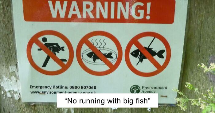 “Please Do Not Lick The Walls”: 83 Ridiculous Signs That Prove How Funny British People Are
