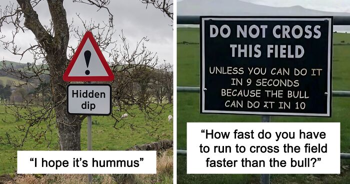 “Please Do Not Lick The Walls”: 83 Ridiculous Signs That Prove How Funny British People Are