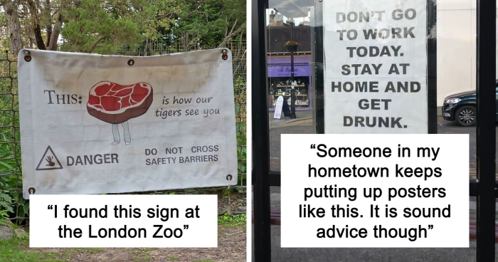“Please Do Not Lick The Walls”: 83 Ridiculous Signs That Prove How Funny British People Are