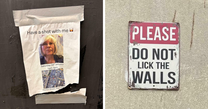 “Please Do Not Lick The Walls”: 83 Ridiculous Signs That Prove How Funny British People Are