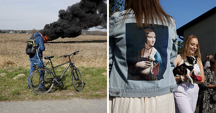 65 Street Photos Capturing Funny Coincidences And Unexpected Moments From Everyday Life By Janusz Jurek