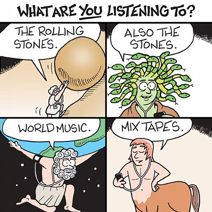 Cartoonist Mark Parisi Turns Music References Into Clever Comics (21 Pics)