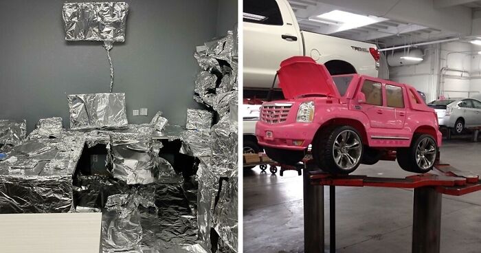 55 Pranks That Are So Clever, You Can’t Even Be Mad At The Person Who Pulled Them
