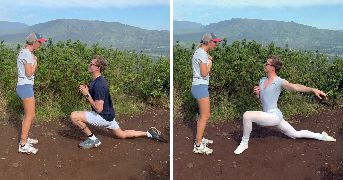 People Saw This Woman’s Proposal Pic And Couldn’t Resist Making These 42 Hilarious Edits