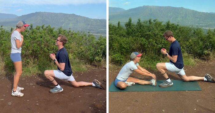 People Saw This Woman’s Proposal Pic And Couldn’t Resist Making These 42 Hilarious Edits