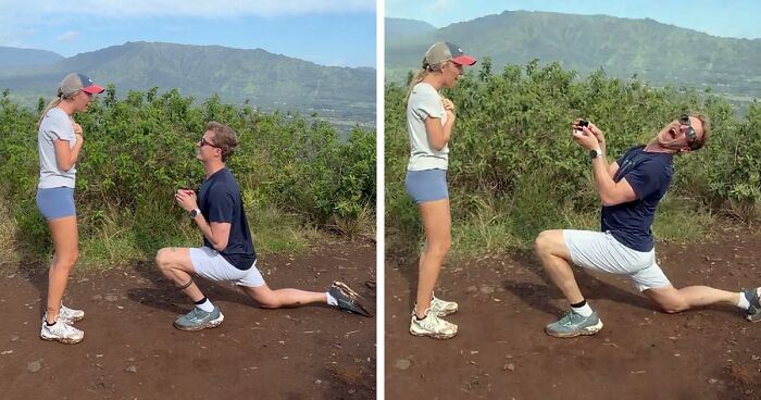 People Saw This Woman’s Proposal Pic And Couldn’t Resist Making These 42 Hilarious Edits